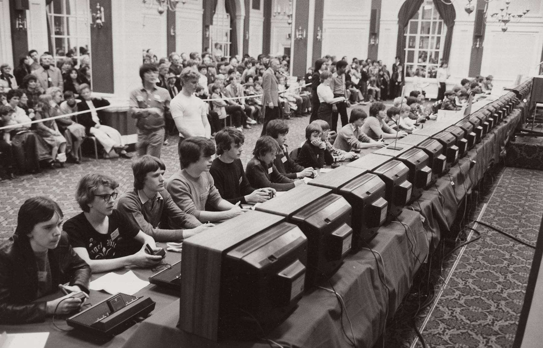 The National Space Invaders Championship held by Atari in 1980